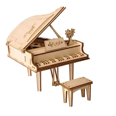 RoboTime dřevěné 3D puzzle Velké piano