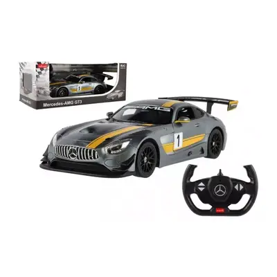 Auto RC Mercedes AMG GT3 plast 35cm 2,4GHz na dálk. ovládání na baterie v krabici 44x18x23cm