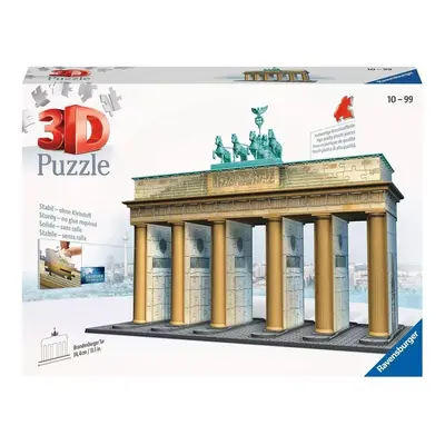 RAVENSBURGER 3D puzzle Braniborská brána, Berlín 324 dílků