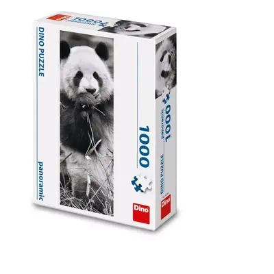 PANDA V TRÁVĚ 1000 panoramic Puzzle NOVÉ