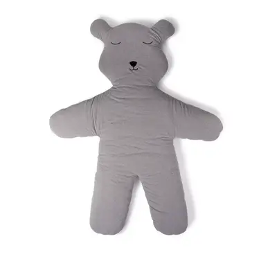 Hrací deka medvěd Teddy Jersey Grey 150cm