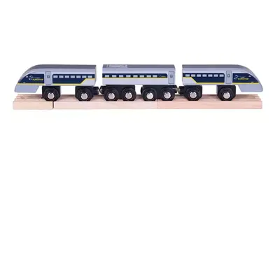 Bigjigs Rail Rychlík Eurostar E320 + 3 koleje