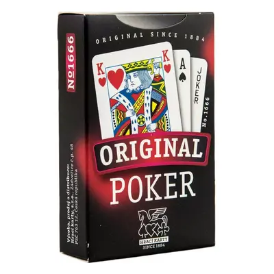 HRA Karty Poker 54 listů papírová krabička