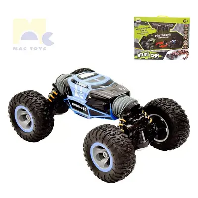 MAC TOYS RC Auto Stunt car 33cm na vysílačku 2,4GHz převracecí na baterie