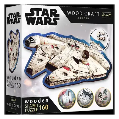 Dřevěné puzzle Star Wars 160 dílků