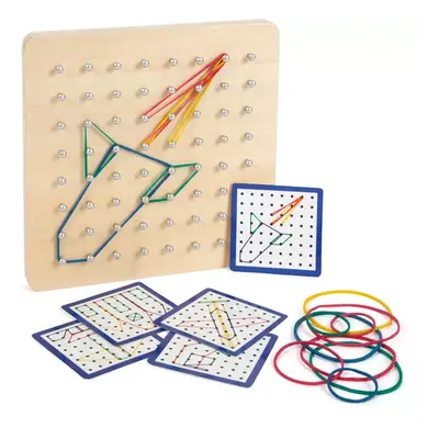 Small Foot Dřevěná deska Geoboard