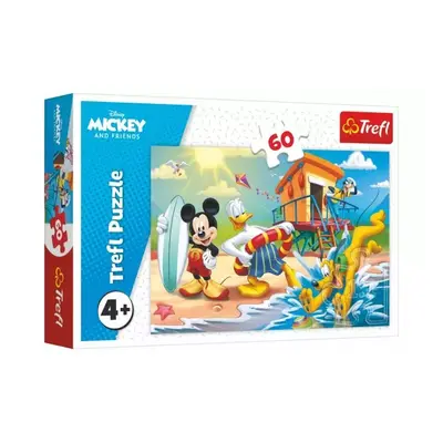 Puzzle Mickey a Donald Disney 33x22cm 60 dílků v krabici 21x14x4cm