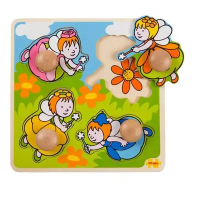 Bigjigs Toys Vkládací puzzle víly