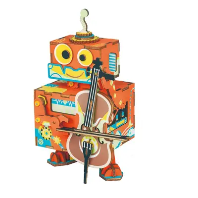 RoboTime 3D skládačka hrací skříňky Muzikální robůtek