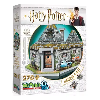 WREBBIT 3D puzzle Harry Potter: Hagridův domek 270 dílků