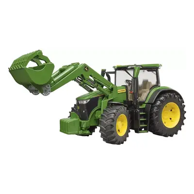 BRUDER 03151 Traktor John Deere 7R 350 s čelním nakladačem