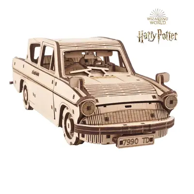 Ugears 3D dřevěné mechanické puzzle Harry Potter Létající Ford Anglia