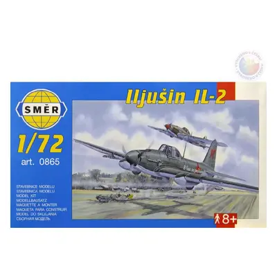 SMĚR Model letadlo Iljušin IL2 1:72 (stavebnice letadla)