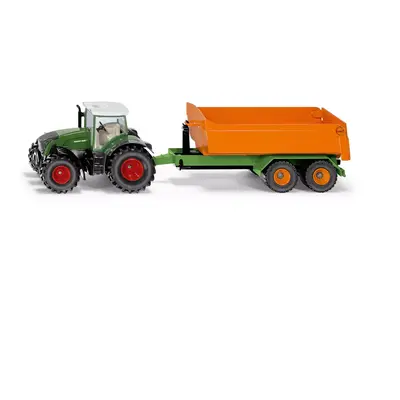 SIKU Farmer - traktor Fendt s vyklápěcím přívěsem, 1:50