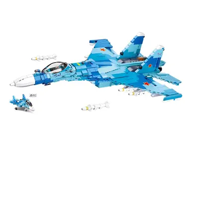 Sluban Model Bricks M38-B0985 Stíhací letoun Su-27 2v1