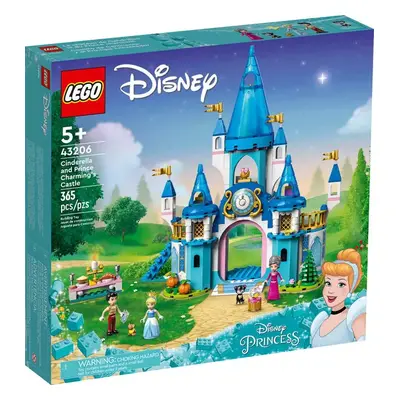 LEGO DISNEY Zámek Popelky a krásného prince 43206 STAVEBNICE