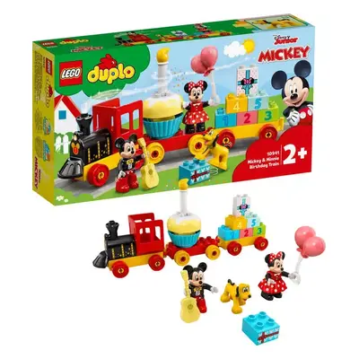 LEGO DUPLO Narozeninový vláček Mickeyho a Minnie 10941 STAVEBNICE