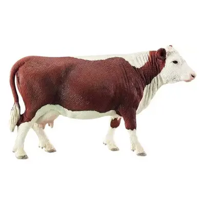 SCHLEICH Herefordská kráva 14cm figurka ručně malovaná