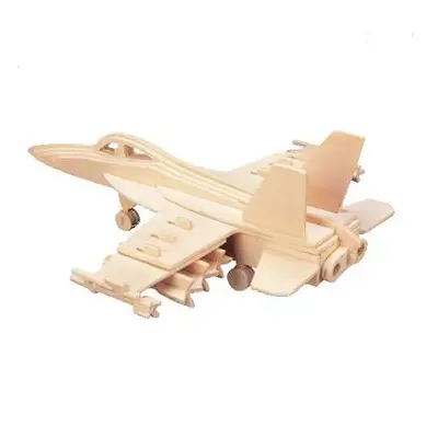 Woodcraft Dřevěné 3D puzzle stíhačka