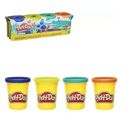 HASBRO PLAY-DOH Kreativní set modelína 4 kelímky zvířátka mix barev