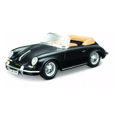 Bburago 1:24 Porsche 356 B Cabriolet Black