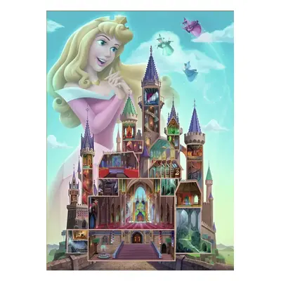 RAVENSBURGER Puzzle Disney Castle Collection: Šípková Růženka 1000 dílků