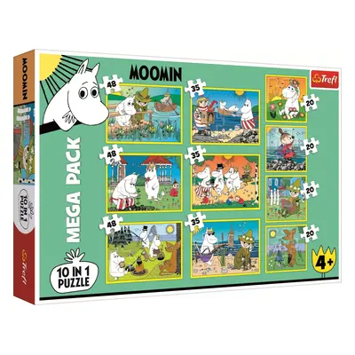 TREFL Puzzle Mumínci MEGA PACK 10v1