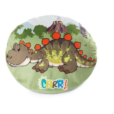 NICI polštář oboustranný Dino Tony-Rex Fossily 32x26cm, fosforeskující ve tmě, GREEN