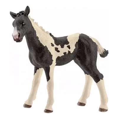 SCHLEICH Koník hříbě Pinto figurka kůň ručně malovaná