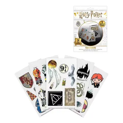 Samolepky vinylové Harry Potter 34ks sada 5 archů