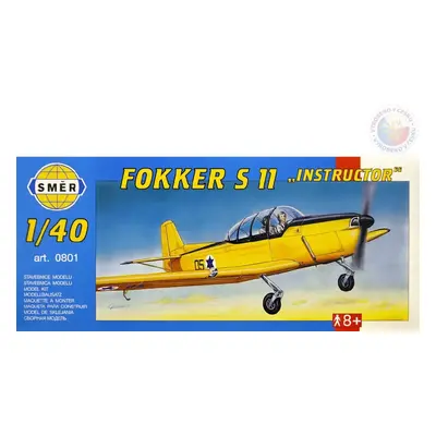 SMĚR Model letadlo Fokker S11 Inst 1:40 (stavebnice letadla)