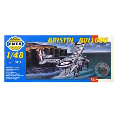 SMĚR Model letadlo Bristol bulldog 1:48 (stavebnice letadla)