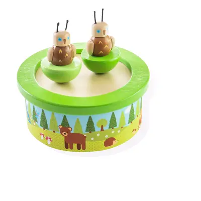 Bigjigs Toys Dřevěná hrací skříňka woodland