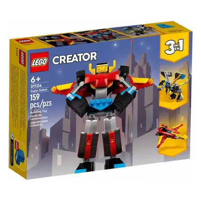 LEGO CREATOR Super robot 3v1 31124 STAVEBNICE