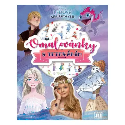 JIRI MODELS Omalovánky + tetování Frozen (Ledové Království)