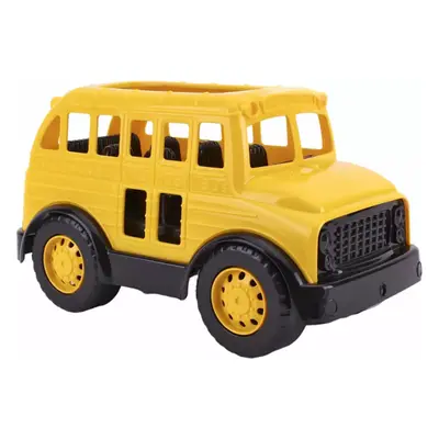 Auto baby žlutý tahací autobus 27cm