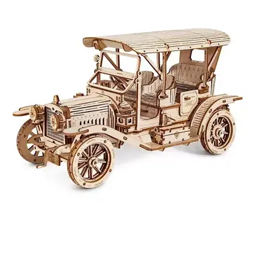 RoboTime Dřevěné 3D puzzle Historické auto - Vintage car