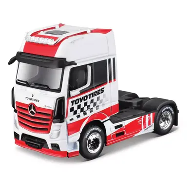 Maisto - Custom Rigs-Mercedes-Benz Actros 1851, červeno-bílá, 1:64