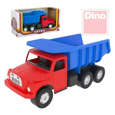 DINO Tatra T148 klasické nákladní auto na písek 30cm modročervená sklápěcí korba