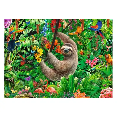 RAVENSBURGER Puzzle Roztomilý lenochod XXL 300 dílků