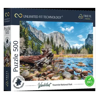 TREFL Puzzle UFT Wanderlust: Yosemitský národní park, Kalifornie, USA 500 dílků