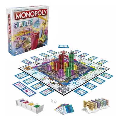 HASBRO Hra MONOPOLY Stavitelé CZ