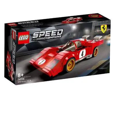 LEGO SPEED CHAMPIONS Auto Ferrari 512 M 1970 76906 STAVEBNICE