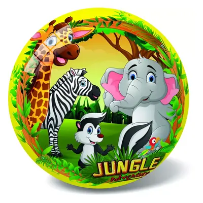 Míč zvířátka z jungle 23 cm