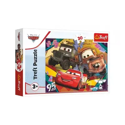 Puzzle Cars 3/Rychlá auta 27x20cm 30 dílků