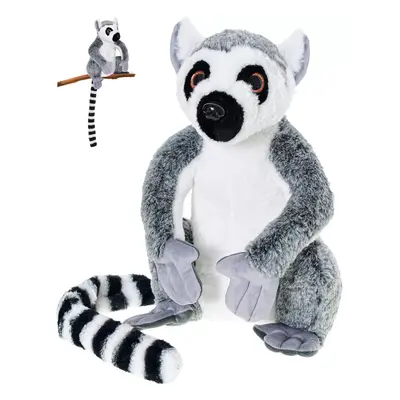 PLYŠ Lemur sedící 25cm