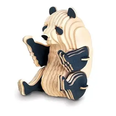 Woodcraft Dřevěné 3D puzzle panda