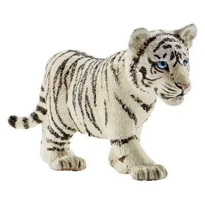 SCHLEICH Bílý tygr mládě 7cm figurka ručně malovaná plast