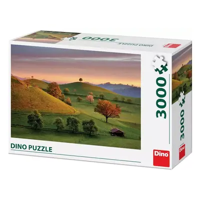 DINO Puzzle Pohádkový východ slunce 3000 dílků skládačka 117x84cm