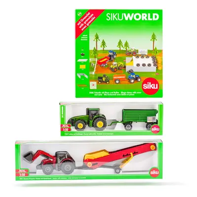 SIKU Farmer - set zemědělské stroje B,1:50